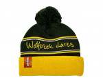 Wolfcreek Lures Classic Pom Pom Beanie - Mustad Green Wolfcreek Lures Classic Pom Pom Beanie - Mustad Green